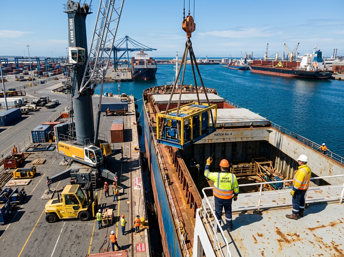 Operasional Bongkar Muat Stevedoring KSS